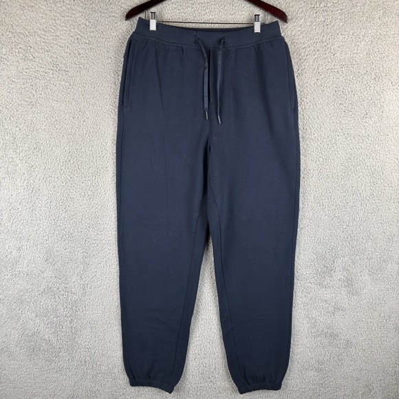 lululemon athletica Other - Lululemon Steady State Jogger Pants Men's M Navy Blue Relaxed Fleece Sweatpants